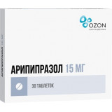 Арипипразол таб 15 мг 30 шт