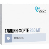 Глицин форте таб защечные и подъязычные 250 мг 30 шт