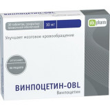Винпоцетин-OBL таб п/об 10мг 30 шт