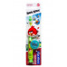 Longa Vita щетка зубная детская от 5 лет с защитным колпачком 1 шт Angry Birds , цвет в ассортименте