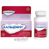 Кальцемин, комплекс кальция, витамина D3 и минералов, таблетки, 30 шт., Байер