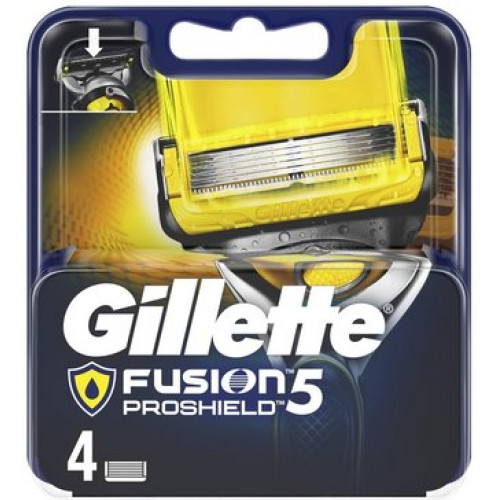 Gillette fusion proshield кассеты для бритья сменные 4 шт