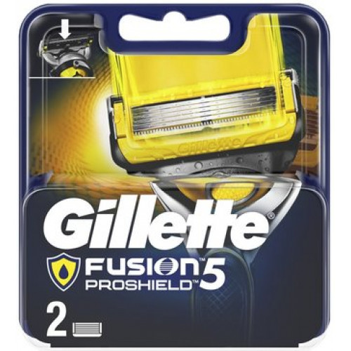 Gillette fusion proshield кассеты для бритья сменные 2 шт