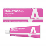 Мометазон-акрихин крем для наружн.прим-я 0.1% 30г туба 1 шт