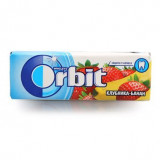 Orbit white резинка жевательная 10 шт клубника/банан