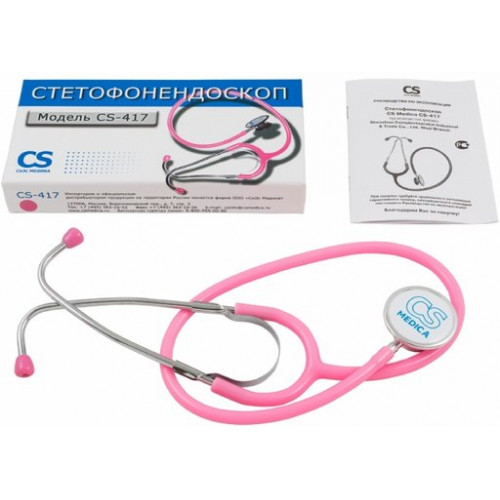 CS Medica стетофонендоскоп розовый CS-417