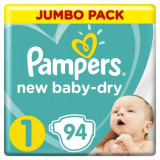 Pampers New Baby-Dry Подгузники для новорожденных р.1 (2-5 кг) 94 шт