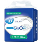 ID slip подгузники для взрослых супер р.m 70-130см 10 шт