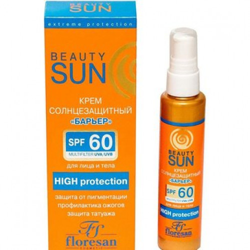 Флоресан beauty sun крем для лица и тела солнцезащитный 75мл барьер ф 283 spf 60