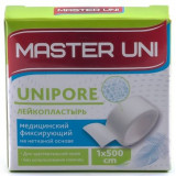 Master uni unipore лейкопластырь на нетканой основе 1х500см рулон