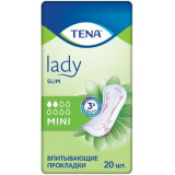 TENA Lady Slim Mini Впитывающие прокладки 20 шт