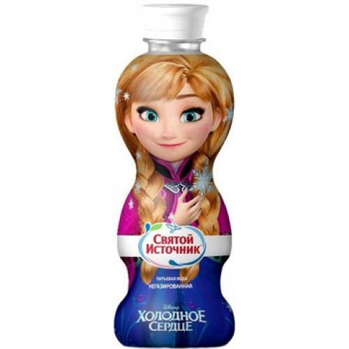 Святой источник вода артезианская питьевая негазированная 0.33л бут.п/э toy bottle disney холодное сердце