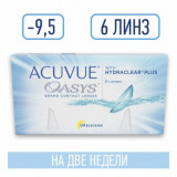Acuvue oasys линзы контактные 8.4/ -9.50 диам 14.0 6 шт