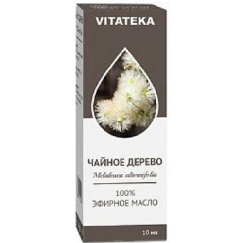 Vitateka/витатека масло чайного дерева эфирное 10мл