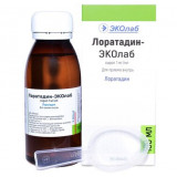 Лоратадин-ЭКОлаб сироп 1 мг/мл 100 мл