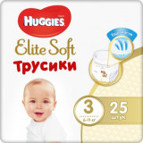 Трусики HUGGIES Elite Soft 3 (6-11кг), 25 шт