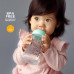 Lubby Бутылочка полипропиленовая, с силиконовой соской, с широким горлышком, 0+, 250 мл 20154