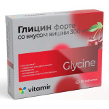 Глицин Форте 300 мг ВИТАМИР таб со вкусом вишни 30 шт