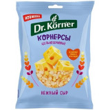 Dr.korner корнерсы-чипсы 50г 1 шт кукурузно-рисовые с сыром