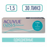 Acuvue 1-day oasys линзы контактные with hydraluxe 8.5 -1.50 30 шт