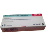 Азитромицин Санофи таб п/п/об 500мг 3 шт