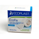 Пластырь медицинский фиксирующий тканевой 2.5 см x 5 м, 1 шт Ecoplast EcoFix