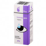 Таурин-ДИА капли глазные 4% 10 мл