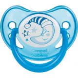 Canpol babies соска-пустышка 0-6мес. ночная силиконовая синяя 1 шт