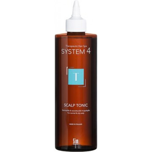 System 4 Терапевтический тоник Т для улучшения кровообращения кожи головы и роста волос 500 мл