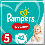 Pampers pants подгузники-трусики 12-17кг/junior 42 шт