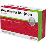 Индапамид Велфарм таб 2.5 мг 40 шт