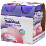 Нутридринк компакт протеин охлаждающий фруктово-ягодный вкус смесь для энтерального питания 125мл 4 шт
